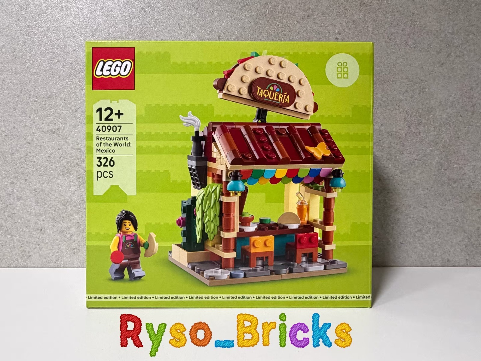 LEGO 40907 Restaurants of the World Mexico Taqueria GWP New Sealed