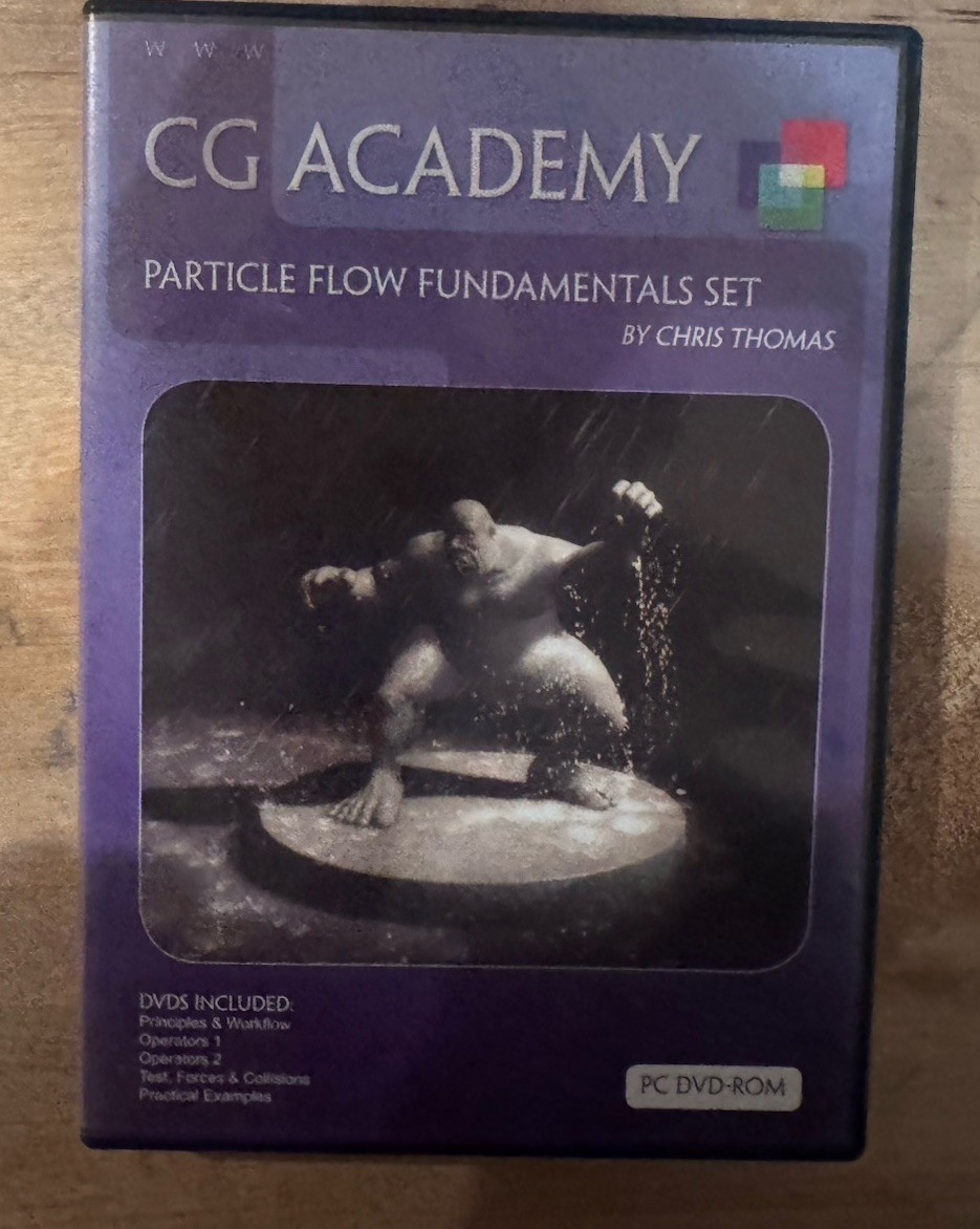 Cg Academy Particle Flow Fundamentals Set DVD-ROM Cg Academy Particle Flow Fundamentals Set DVD-ROM