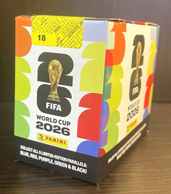 Panini FIFA World Cup 2026 Sealed Sticker Box 25 Packs 175 Stickers US VERSION