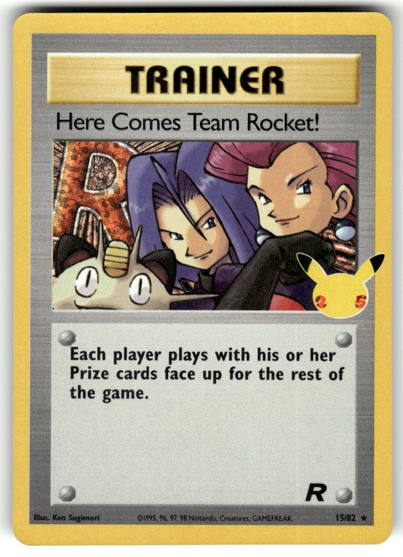 Pokemon Here Comes Team Rocket (15) 1st Edition Holofoil [TR - 15/82] A3-6