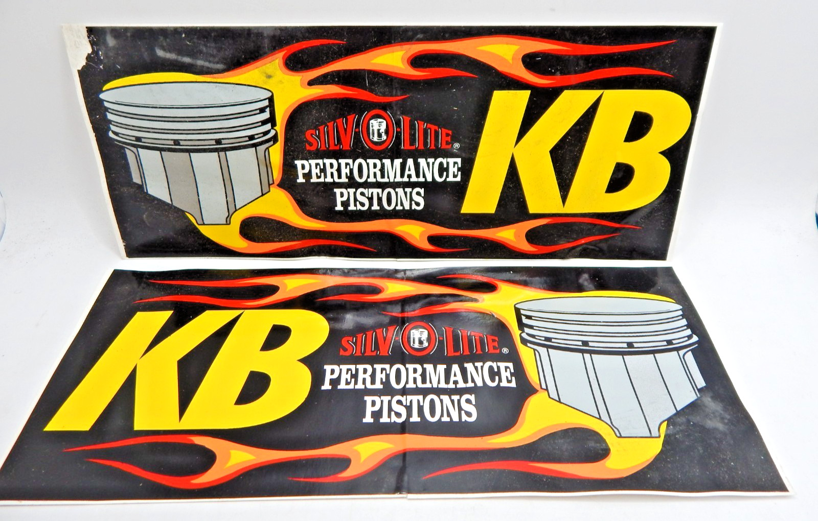 KB Keith Black Silvolite Pistons Decal Stickers Contingency Size Sticker 10