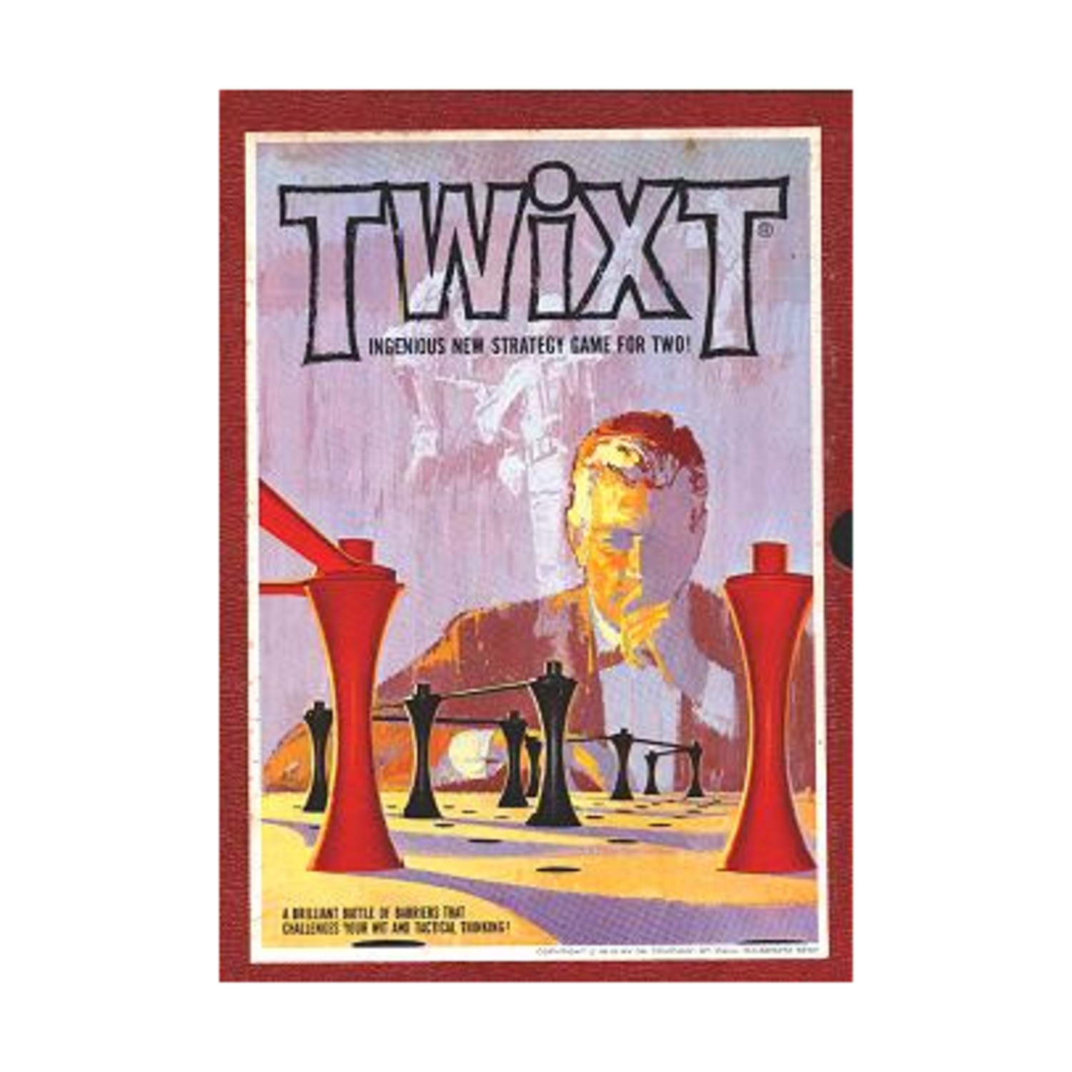 3M Boardgame Twixt (Red Ed) Box VG+/EX