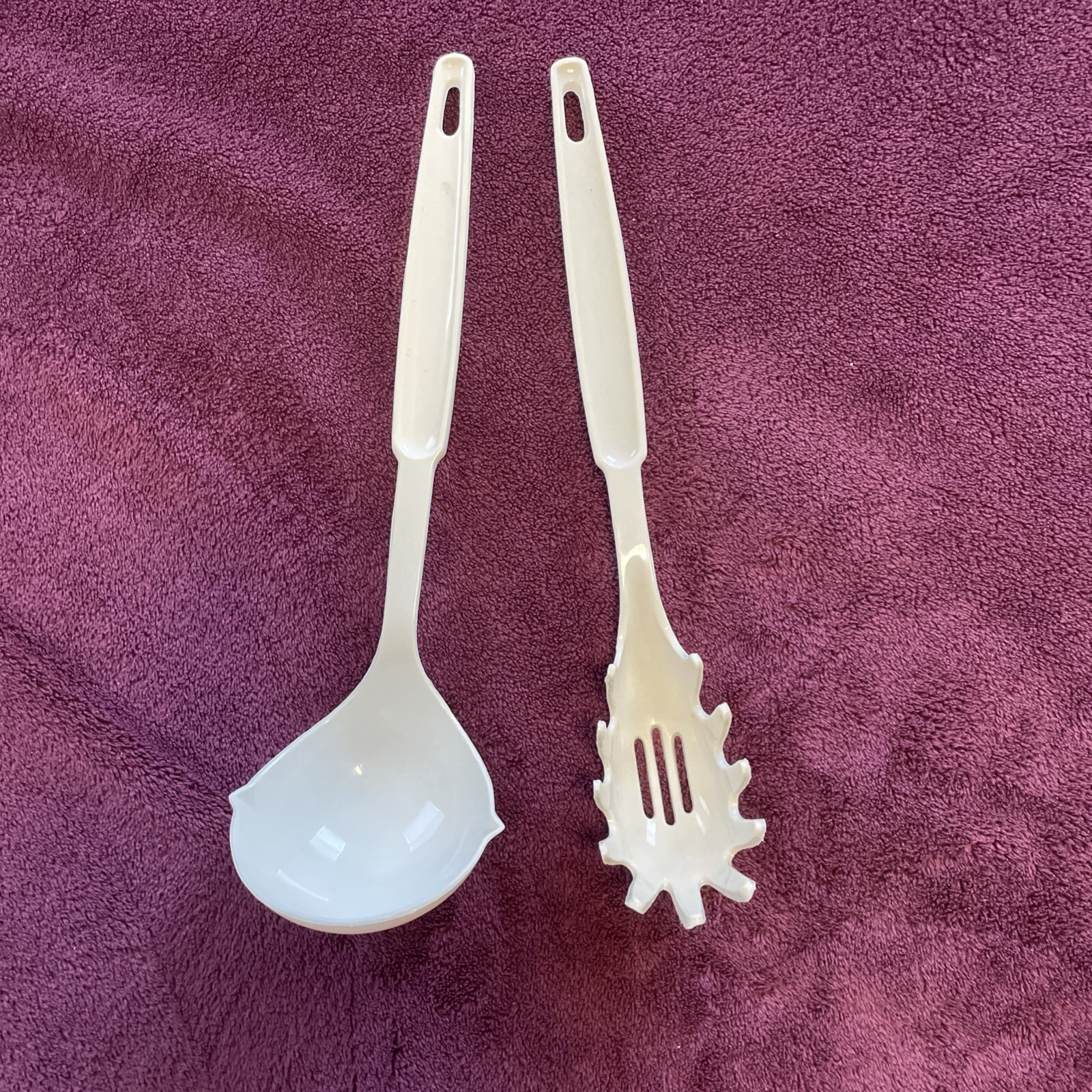 Set Of 2 Vintage Ekco Nylon  Kitchen Utensils NOS
