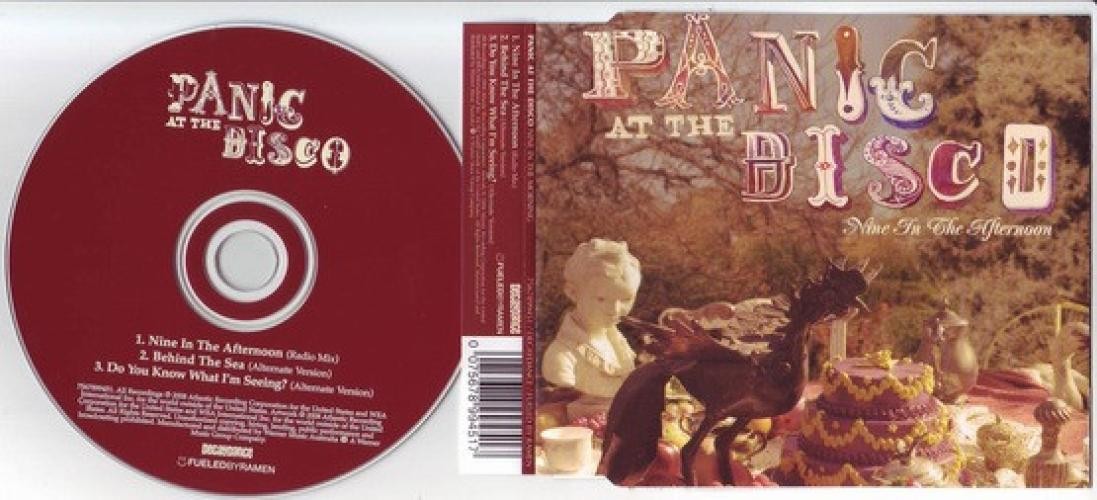 Panic At The Disco Nine In The Afternoon CD SINGLE AU ONLY