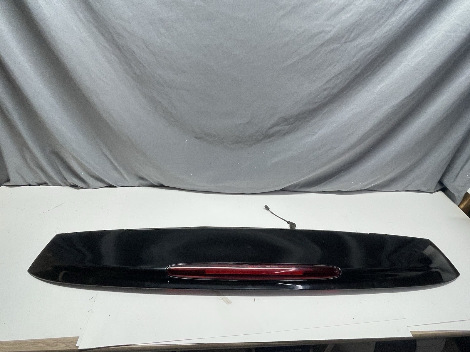  2002-2009 GMC Envoy Rainier Hatch Liftgate Black Spoiler Third Brake Light