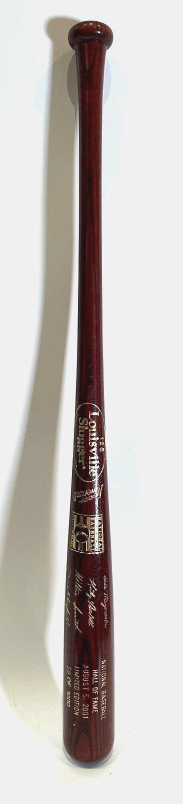 Baseball HOF Louisville Slugger Mazeroski, Puckett, Winfield 8/5/01 LE - 59/1000 Baseball HOF Louisville Slugger Mazeroski, Puckett, Winfield 8/5/01 LE - 59/1000