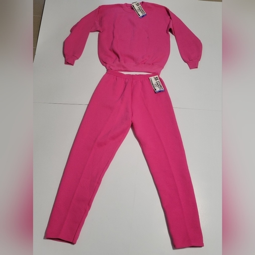 Vintage deadstock Lee Sturdy Sweatshirt &sweatpants set .