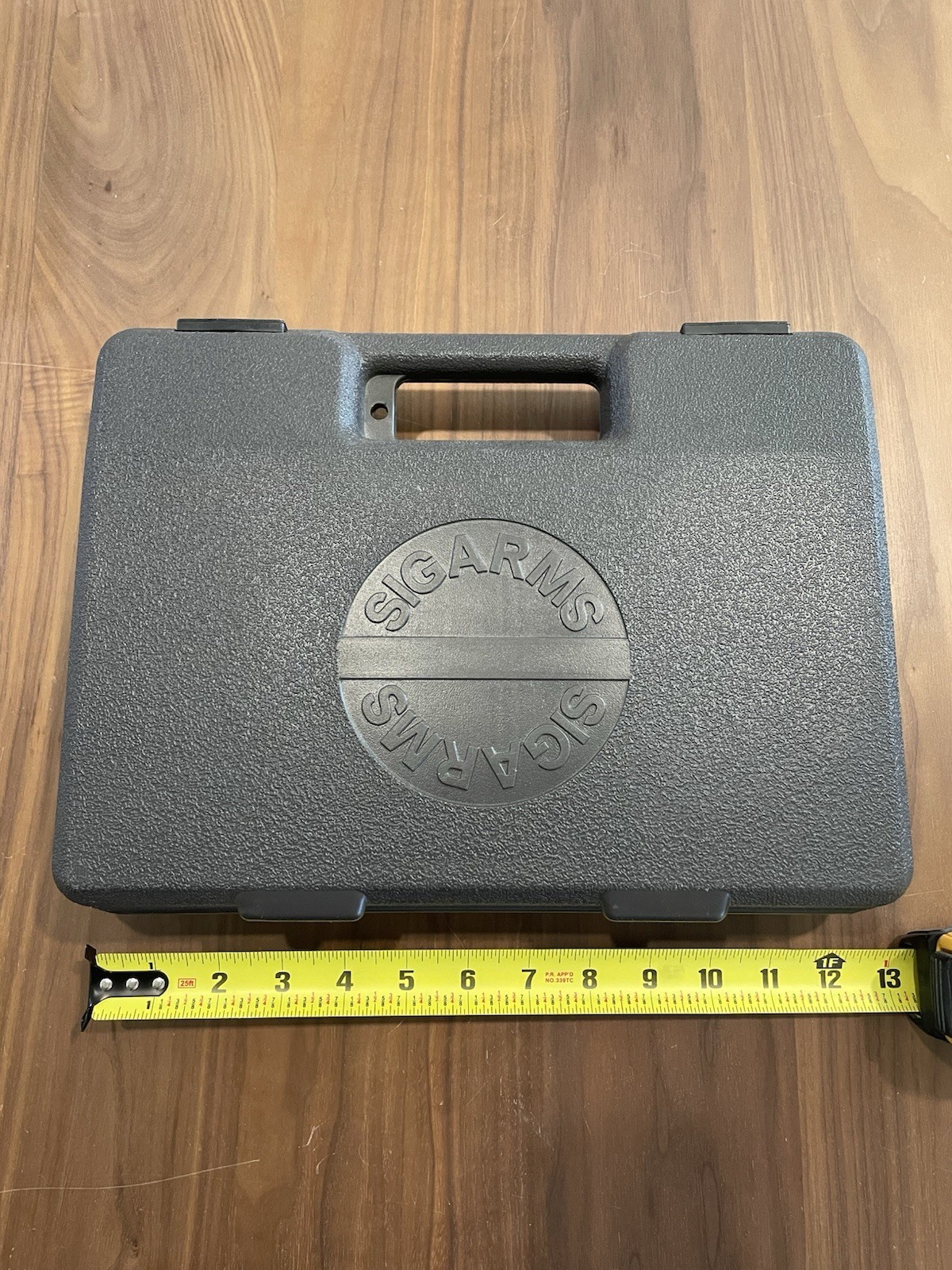 Sig Sauer P230 P232 Case OEM Factory Hard Pistol Storage Box Sig Arms Rare Gray