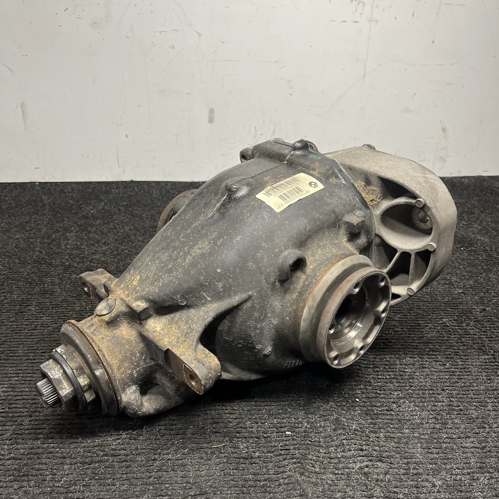 ☑️09-11 BMW E90 335d 3.0L M57Y Rear Axle Diff Differential Unit 2.81 7571175 OEM
