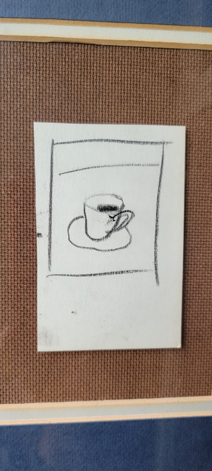 PNW mystic SEATTLE Artist JAY STEENSMA drawing Framed 11x9.5 COFFEE CUP 4x2.5 PNW mystic SEATTLE Artist JAY STEENSMA drawing Framed 11x9.5 COFFEE CUP 4x2.5
