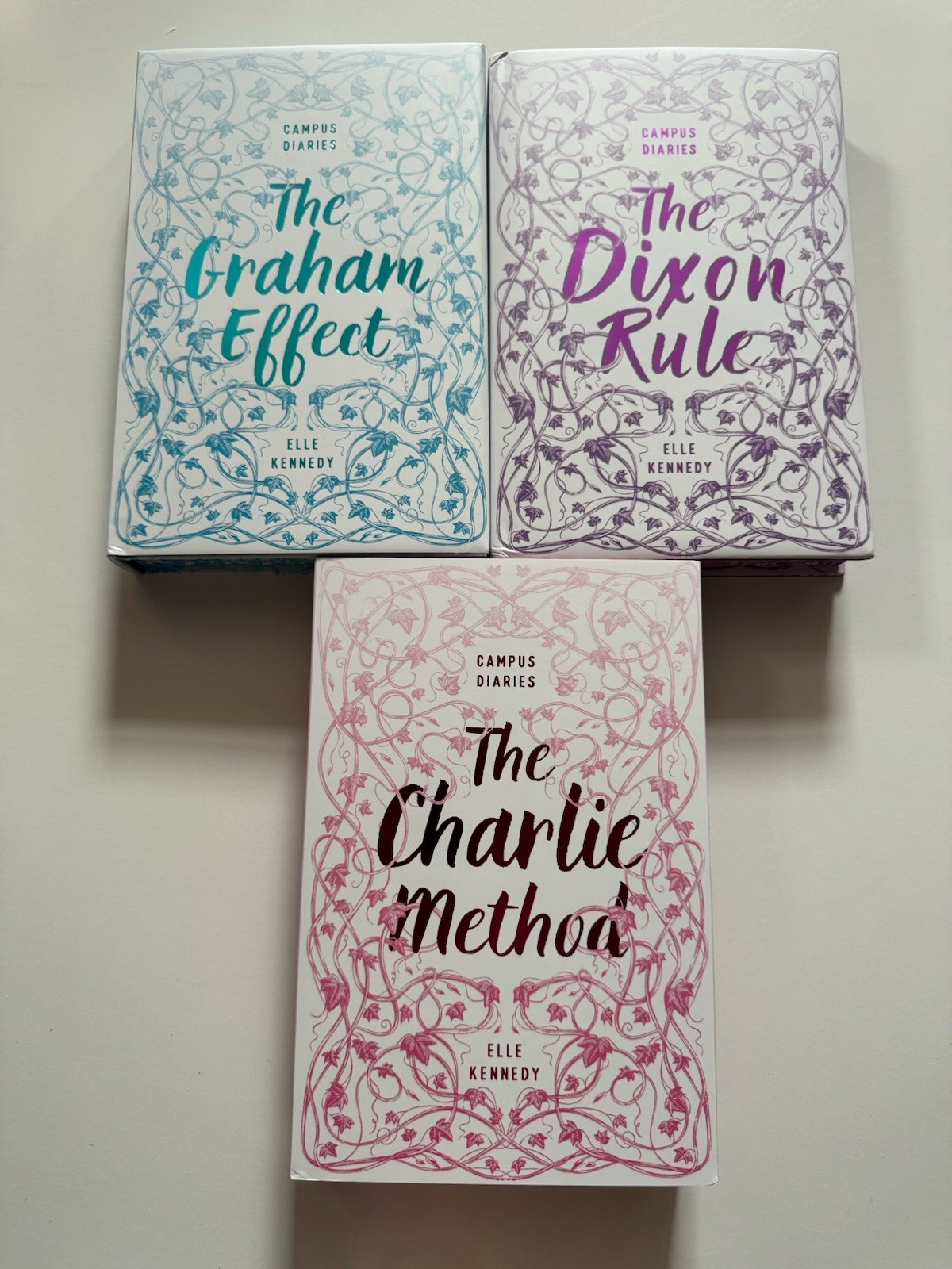 Elle Kennedy Campus Diaries Bookish Box Graham Effect, Dixon Rule,Charlie Method
