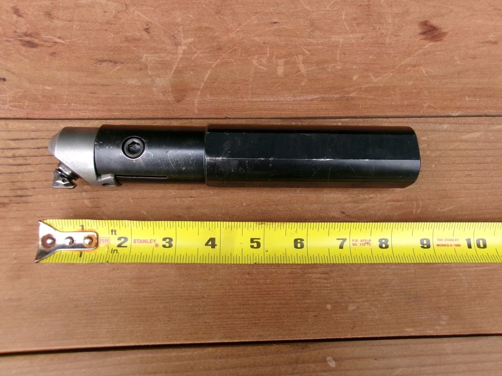 Valenite Vari-Set E-Z Set Boring Head and Bar 1.25in Shank Short 7.5in OAL