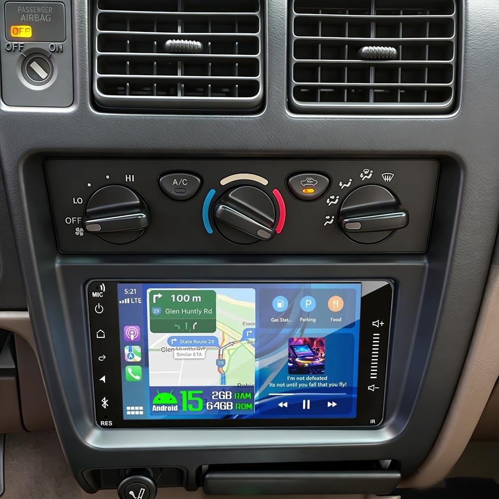 2+64G Android 15 Car Radio Stereo for Toyota Tacoma 1998-2004