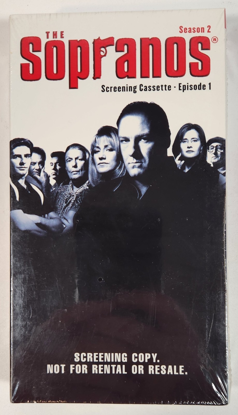 Very Rare HBO The Sopranos Season 2 Episode 1 VHS Screener Promo Screening Tape