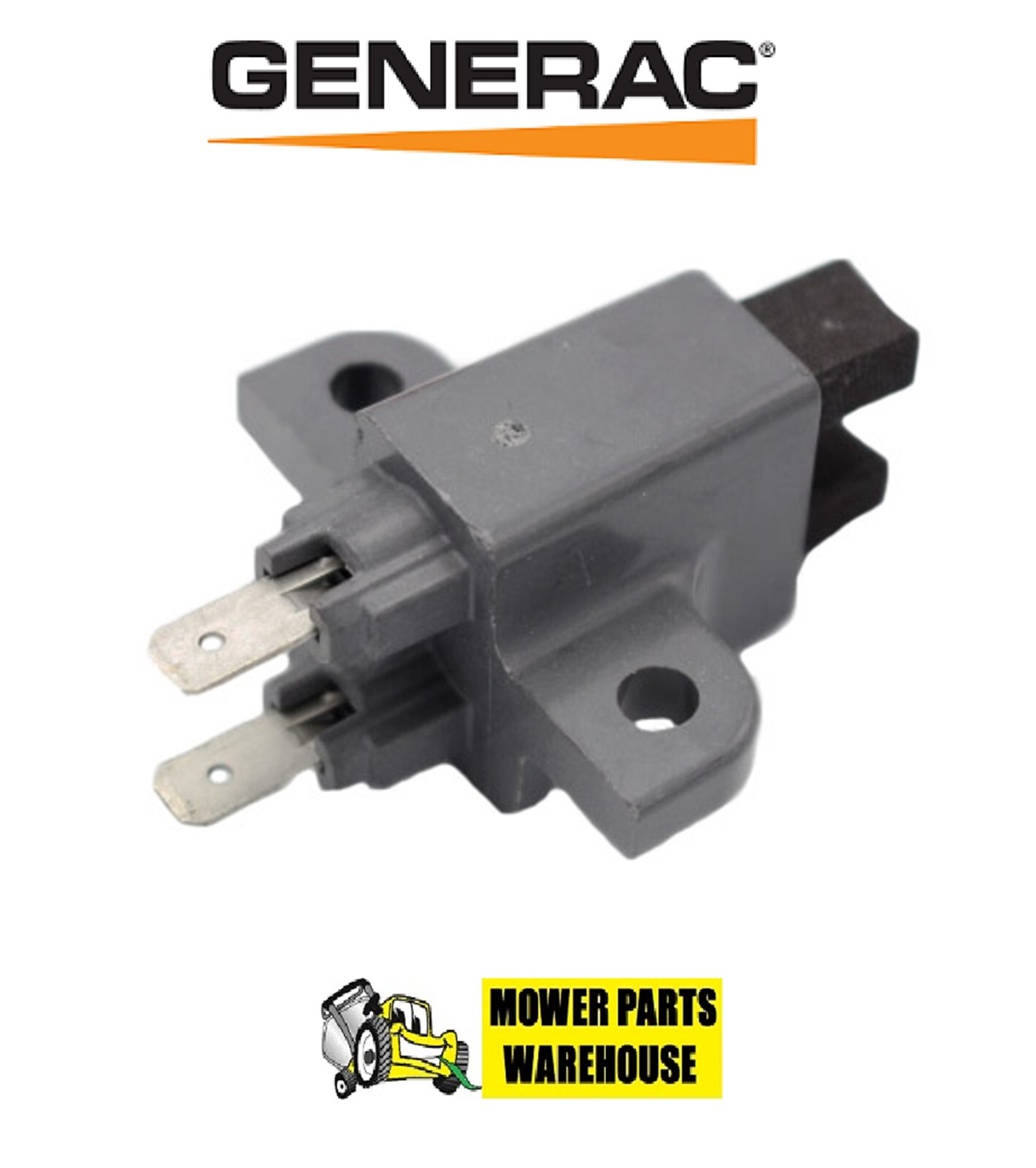 NEW GENUINE OEM GENERAC 0J8415 2 POSITION BRUSH HOLDER NEW GENUINE OEM GENERAC 0J8415 2 POSITION BRUSH HOLDER