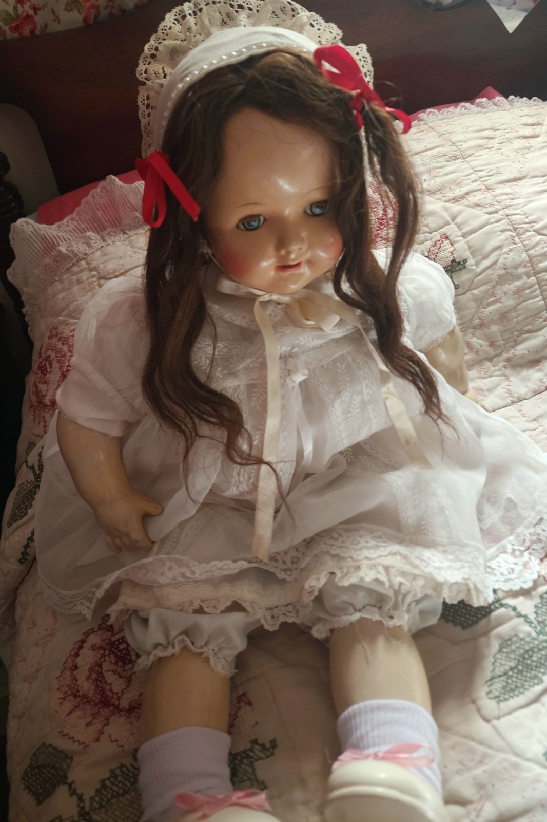 VINTAGE EFFANBEE COMPOSITION DOLL ROSEMARY 23IN 1925 VINTAGE EFFANBEE COMPOSITION DOLL ROSEMARY 23IN 1925