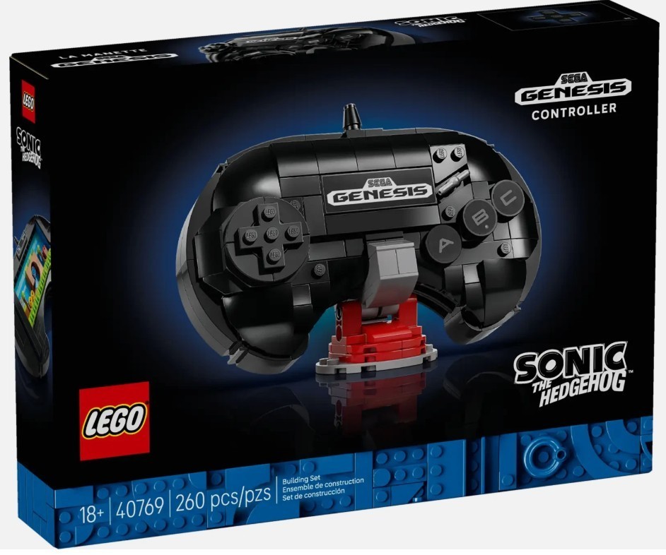 LEGO Sonic SEGA Genesis Controller 40769 Limited Edition SetBrand New Sealed