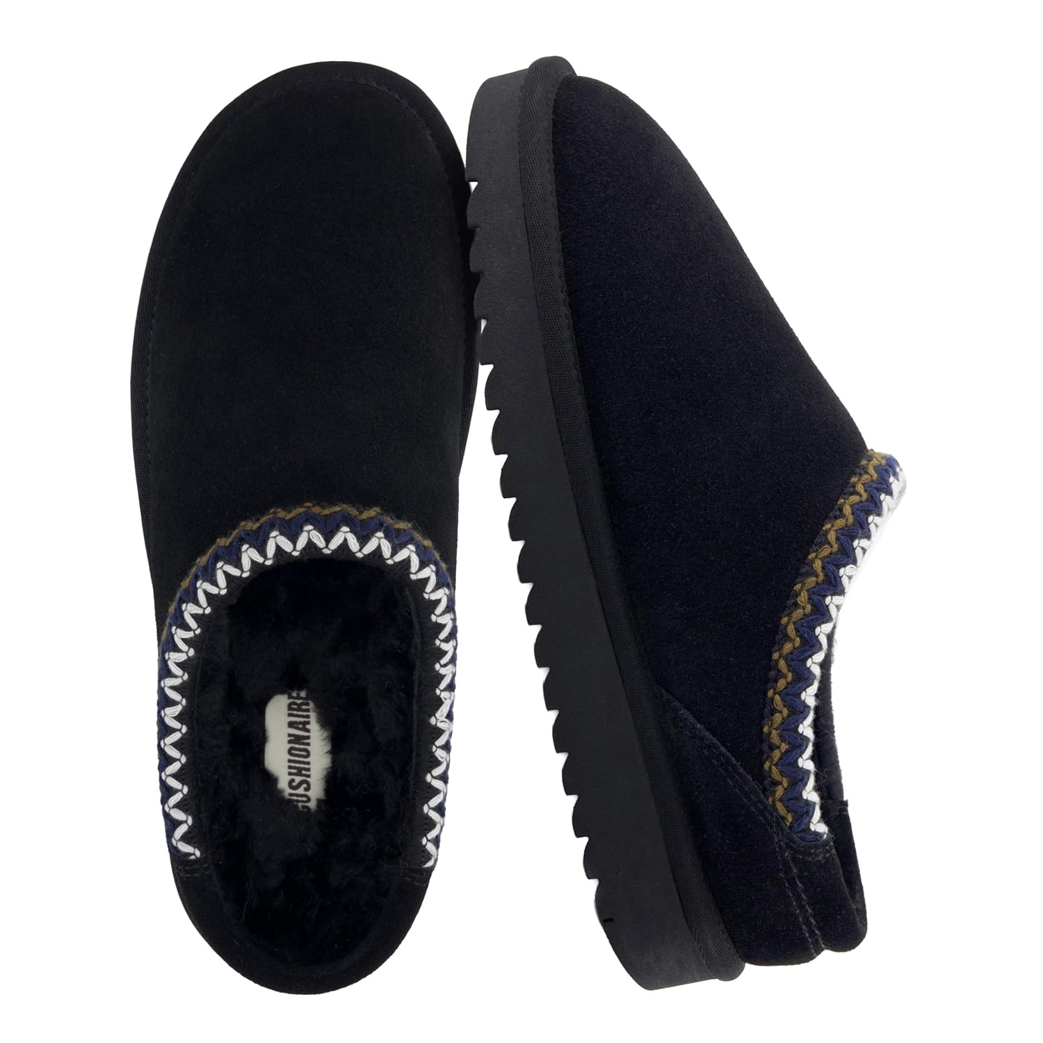 CUSHIONAIRE Keto Womens Slippers Slip-On Suede Mule Slipper - Cozy & Stylish, Me