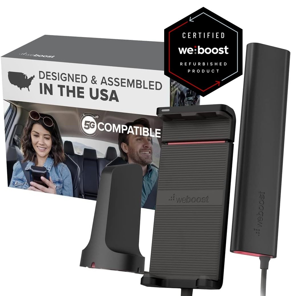 weBoost Drive Sleek | Factory Refurbished | Signal Booster Kit 470135R