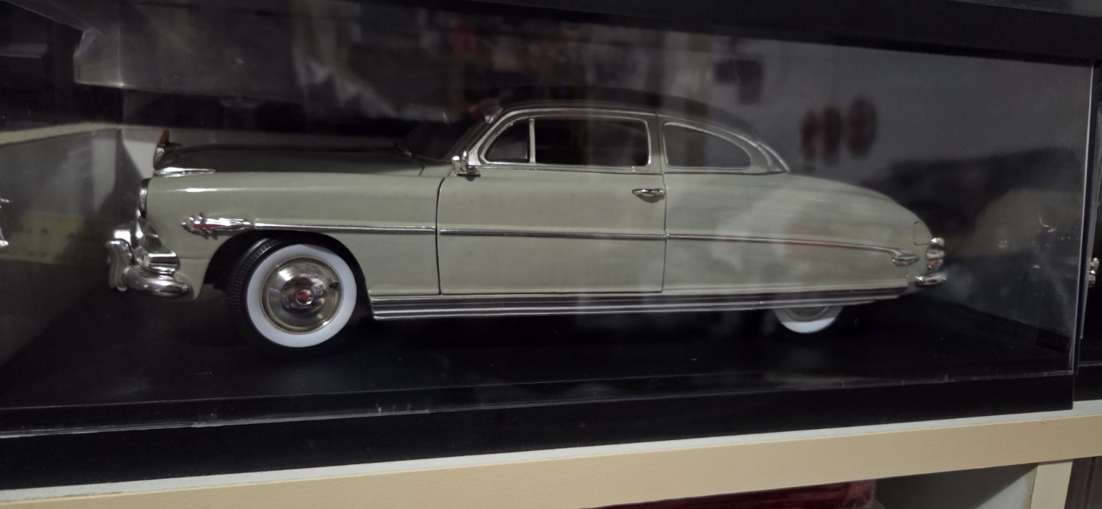 Highway 61 1/18 Scale Gray 1952 Hudson Hornet NO BOX Highway 61 1/18 Scale Gray 1952 Hudson Hornet NO BOX
