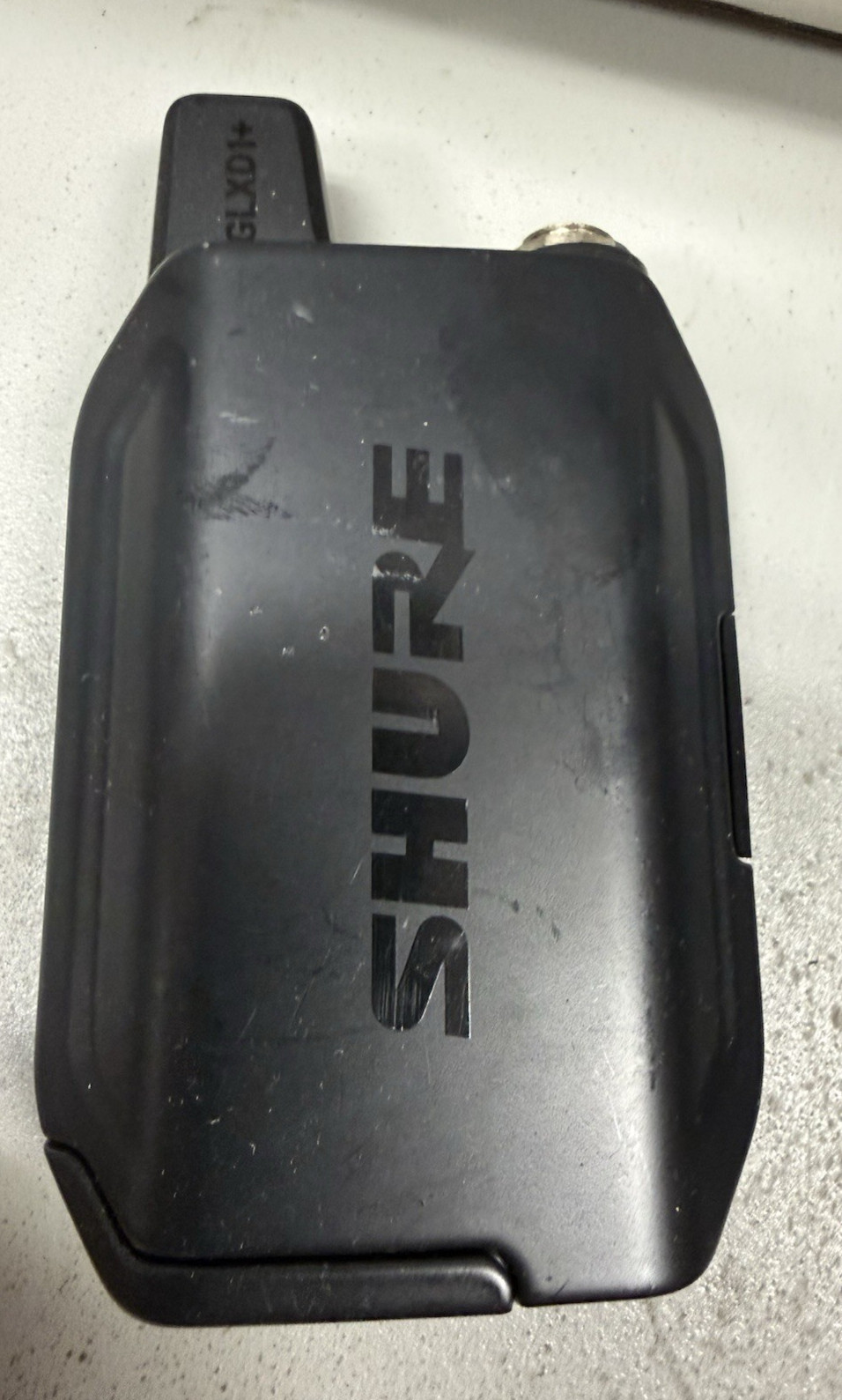 Shure GLXD1+ Digital Wireless Dual Band Bodypack Transmitter, Z3 2.4, 5.8 GHz