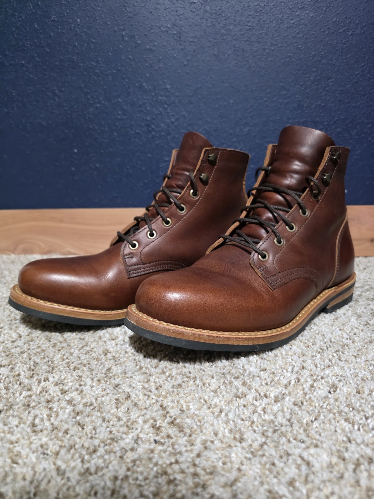 Truman Boots Autumn Cypress 10 EE (Wide) Casual Last In Eugene Sole