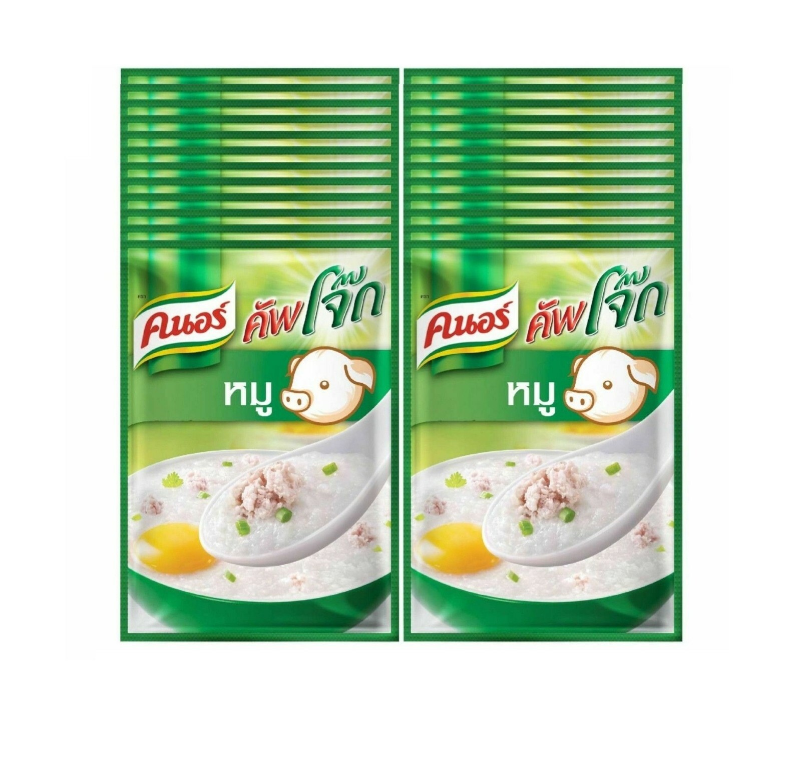 Knorr Instant Porridge Congee Thai Jasmine Rice Delicious Set of  24 - 48 Packs