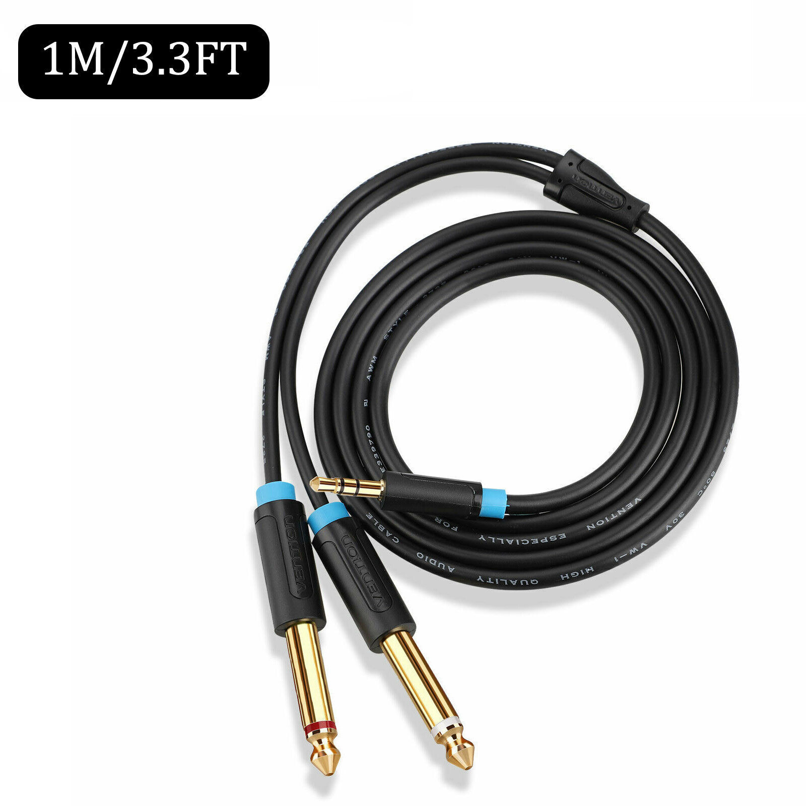 3.5mm to 6.35mm 1/8\