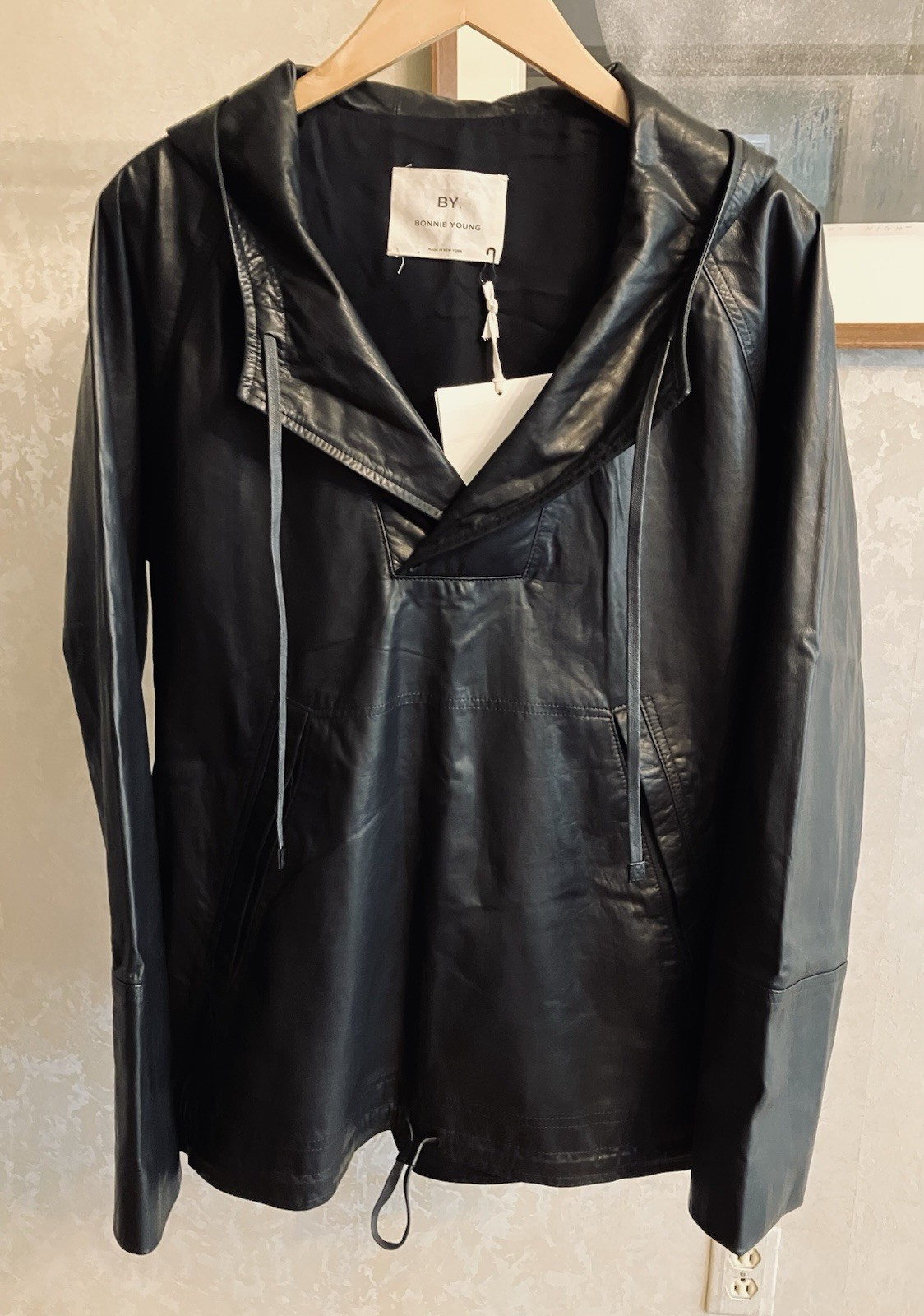 *DON’T MISS THIS* BNWT Gorgeous Oversized BY. BONNIE YOUNG Leather Anorak OS *DON’T MISS THIS* BNWT Gorgeous Oversized BY. BONNIE YOUNG Leather Anorak OS