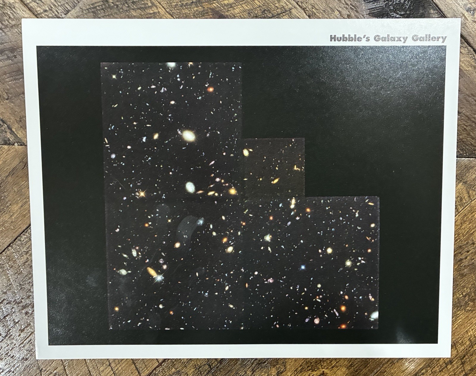 NASA Kennedy Space Center Florida Hubble's Galaxy Gallery 8x10 Color Photo