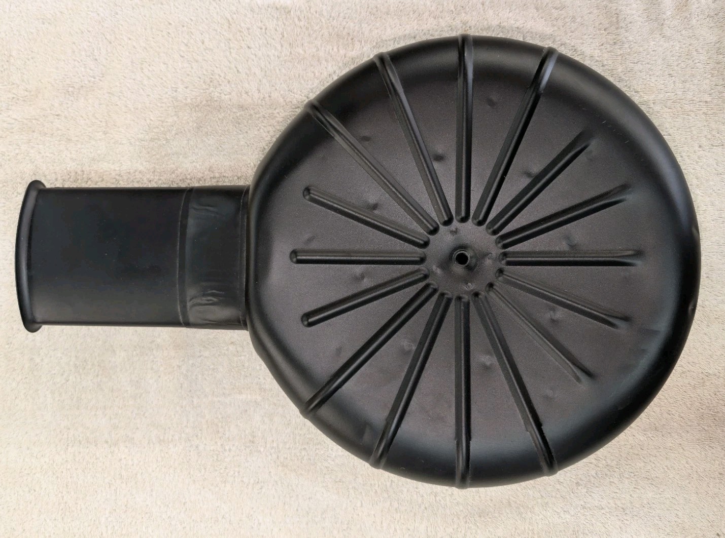 OEM 1957 1958 Chevrolet Chevy 4 Barrel Air Cleaner W/ Filter Powder Coated Black