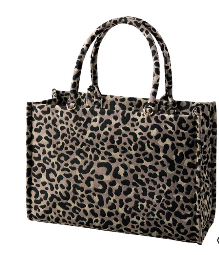 ALDI AOS Live In Style Leopard Fashion Tote TIKTOK VIRAL
