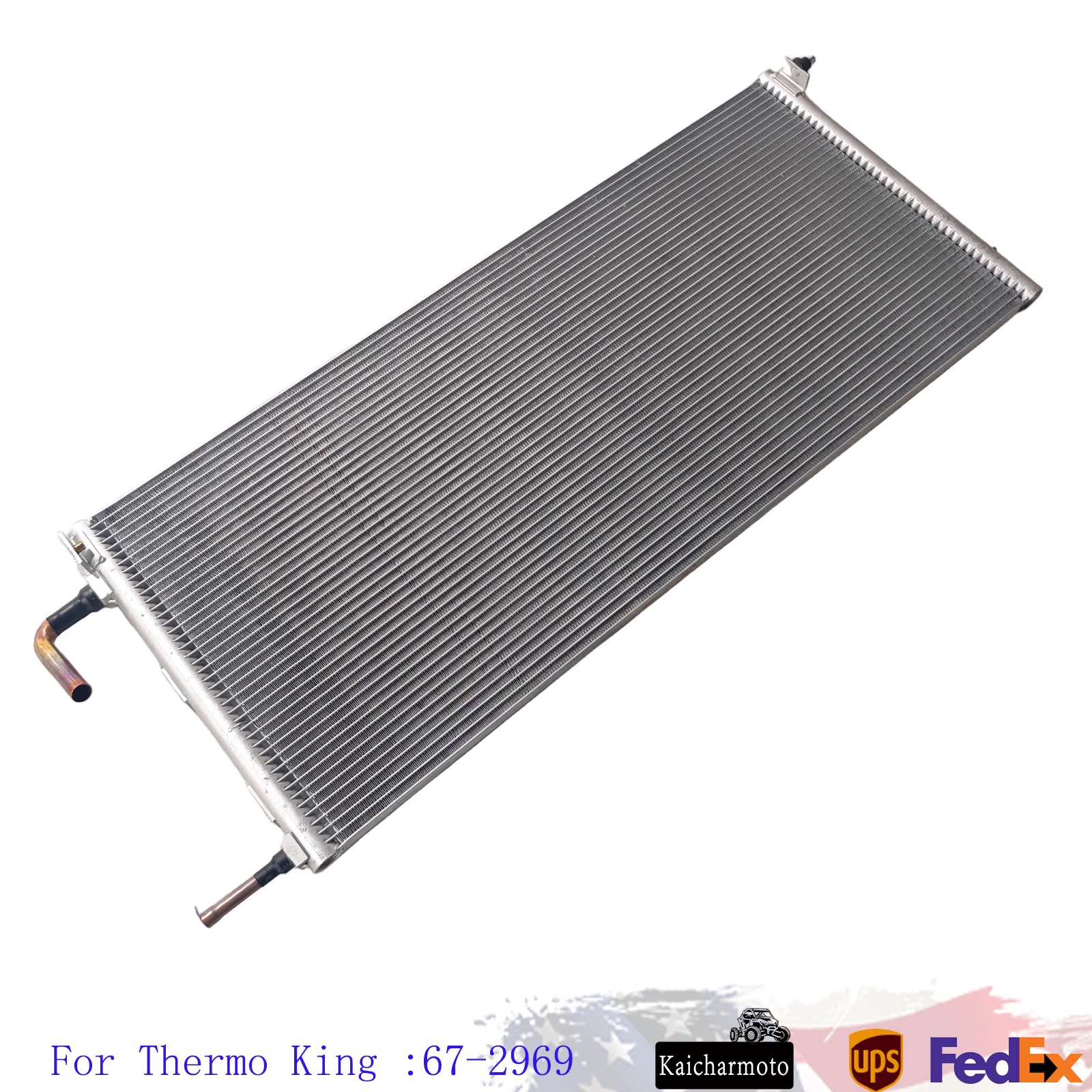 New 67-2969 Coil Condenser For Thermo King T570 T580 T600 T680 T800 T880 672969