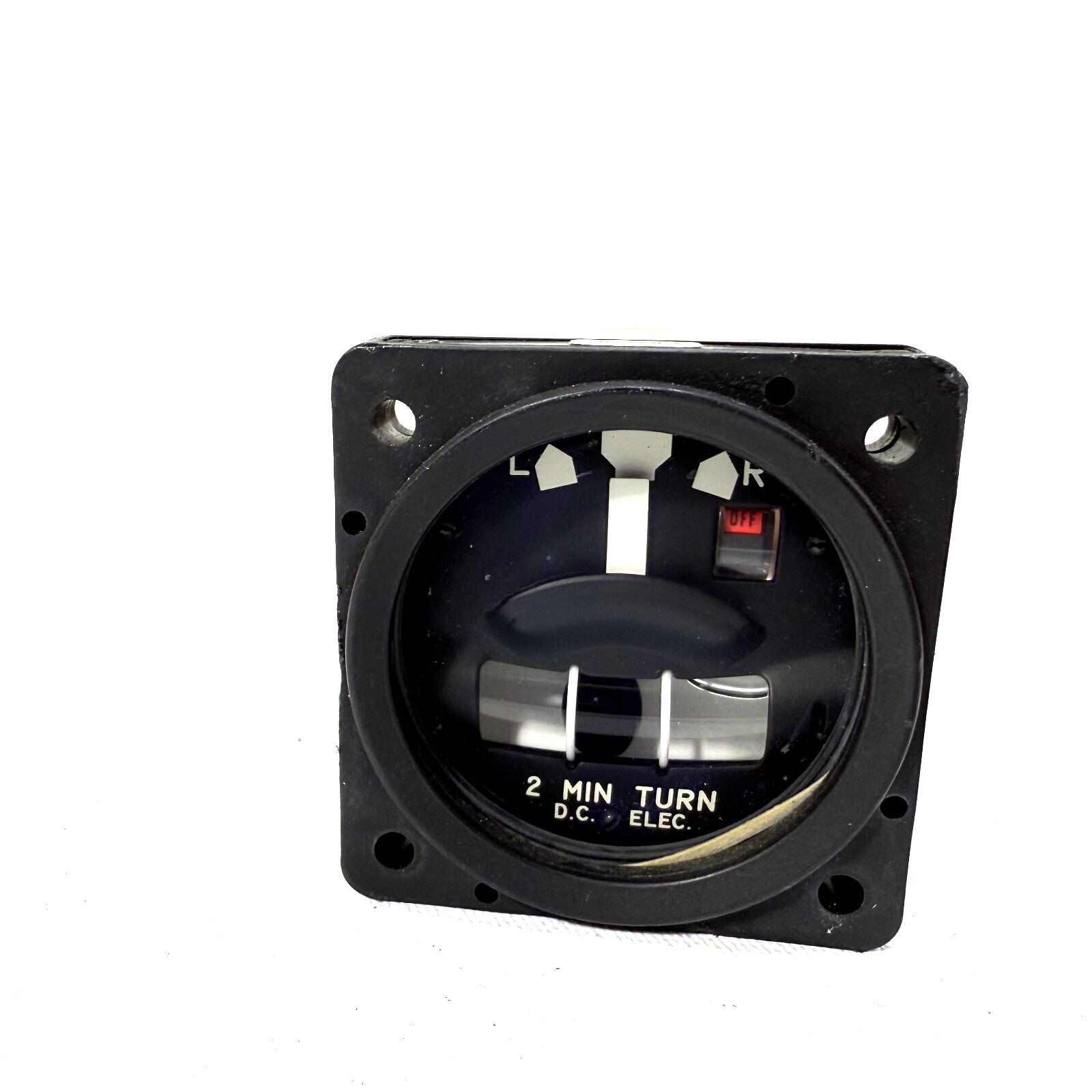Aircraft Part: 5550-8340N5L Mid-Continent Turn and Bank Indicator, Lighted (28V)