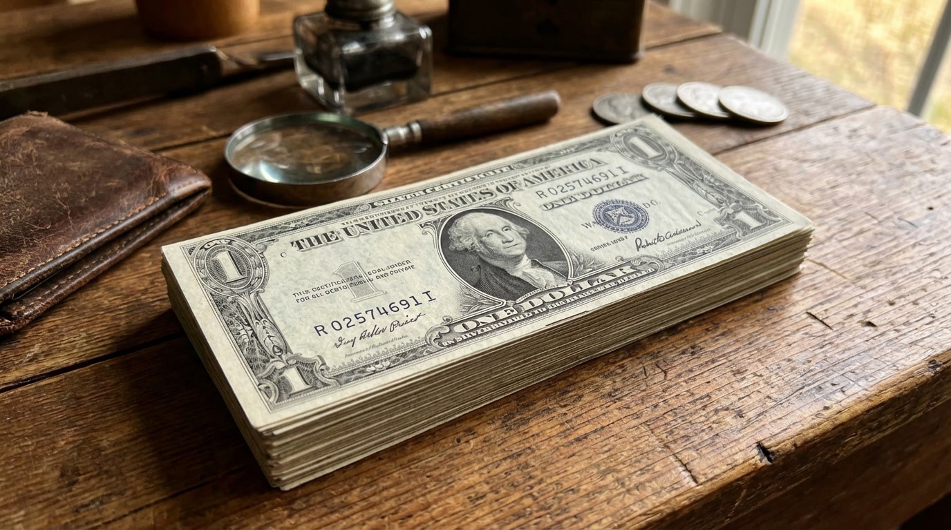 π΅ $1 Silver Certificate β 1935 Uncirculated Blue Seal β Note Perfect Notes π π΅ $1 Silver Certificate β 1935 Uncirculated Blue Seal β Note Perfect Notes π
