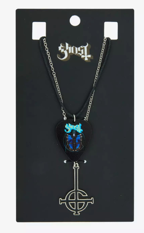 GHOST Band Official Grucifix Best Friend Bling Necklace Set Of 2 NEW