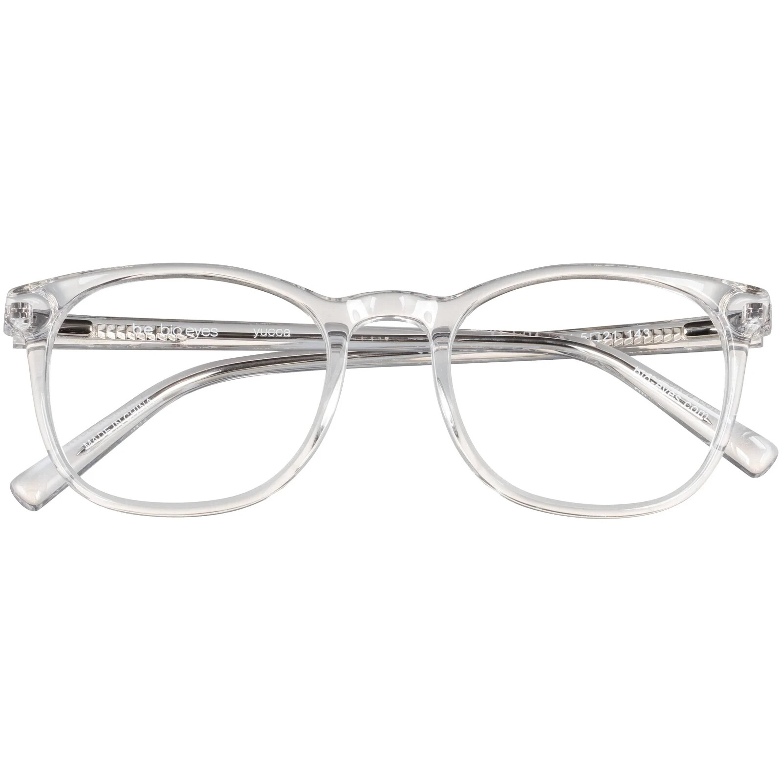 B.E. Bio Eyes BE31 Yucca Cry Eyeglasses Glasses Frames Crystal Clear Eyewear $68