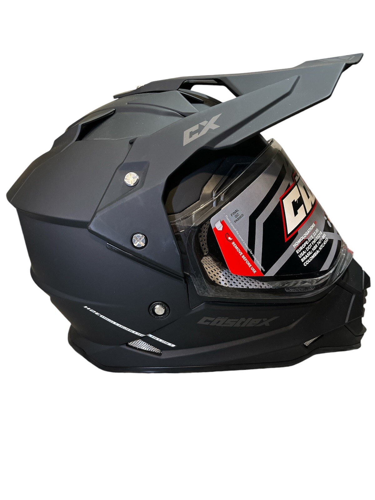 Castle X Mode D/S SV Matte Black Size XXL