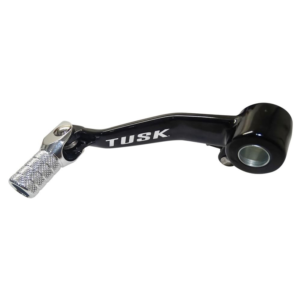 Tusk Folding Shift Lever 10mm Black Silver Tip Compatible Royal Enfield 2017-... Tusk Folding Shift Lever 10mm Black Silver Tip Compatible Royal Enfield 2017-...