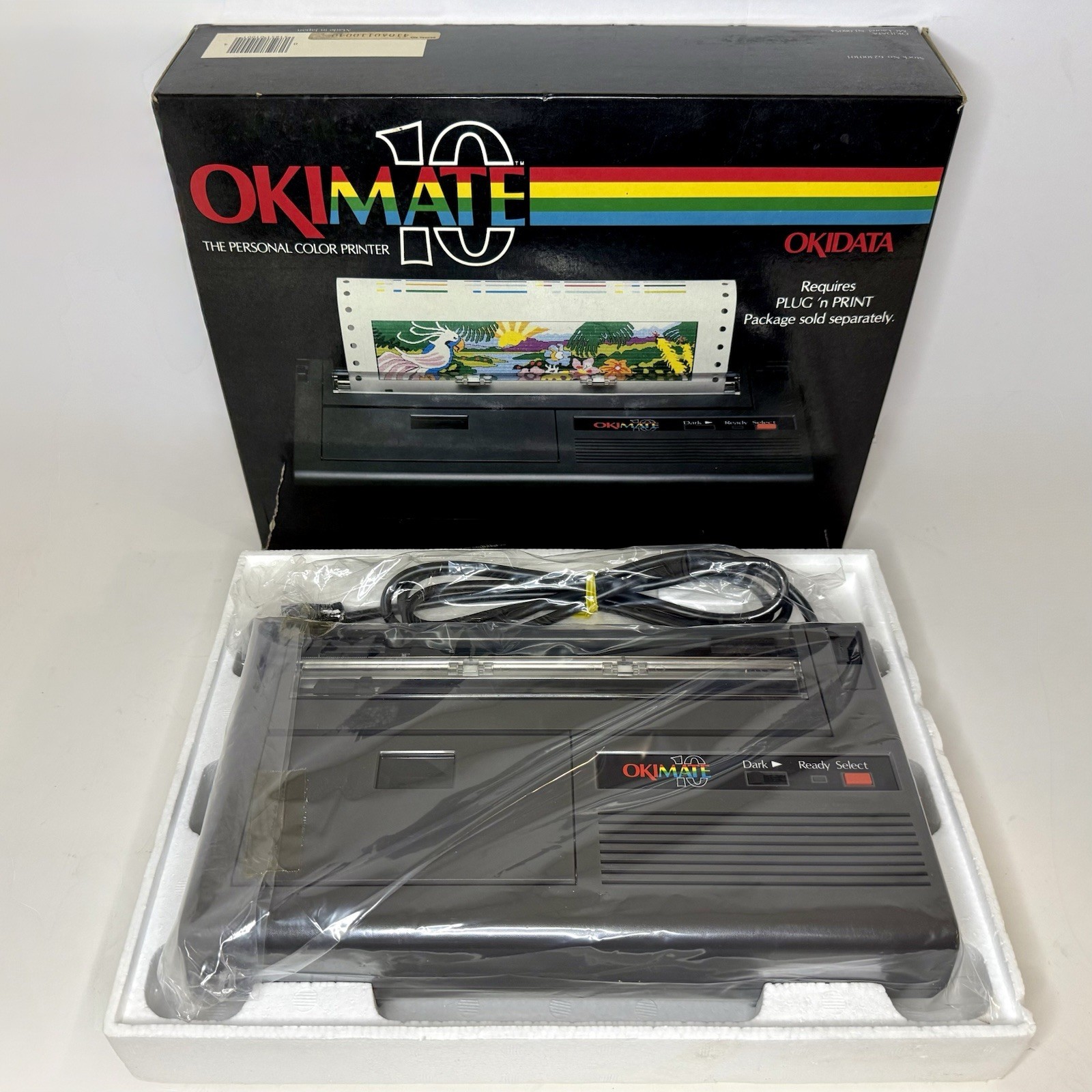 Okidata Okimate 10 Personal Color Printer Original Box Japan NOS BRAND NEW