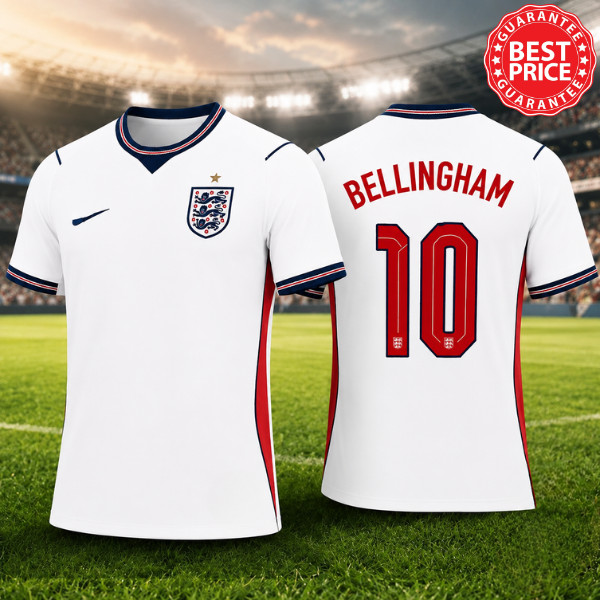 new Bellingham #10 ALL OVER PRINT Soccer Jersey ALL SIZE