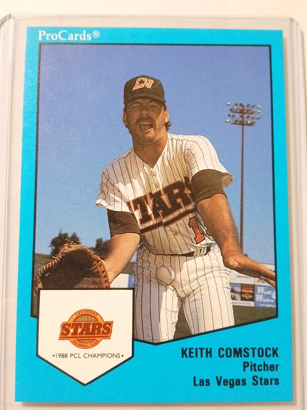 1989 ProCards Minor League Team Sets - Keith Comstock #14 Rare Unique Must Have 
