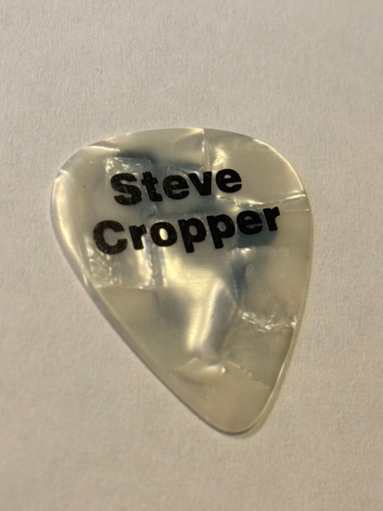 Steve Cropper With Blues Brothers Tour Authentic Guitar Pick