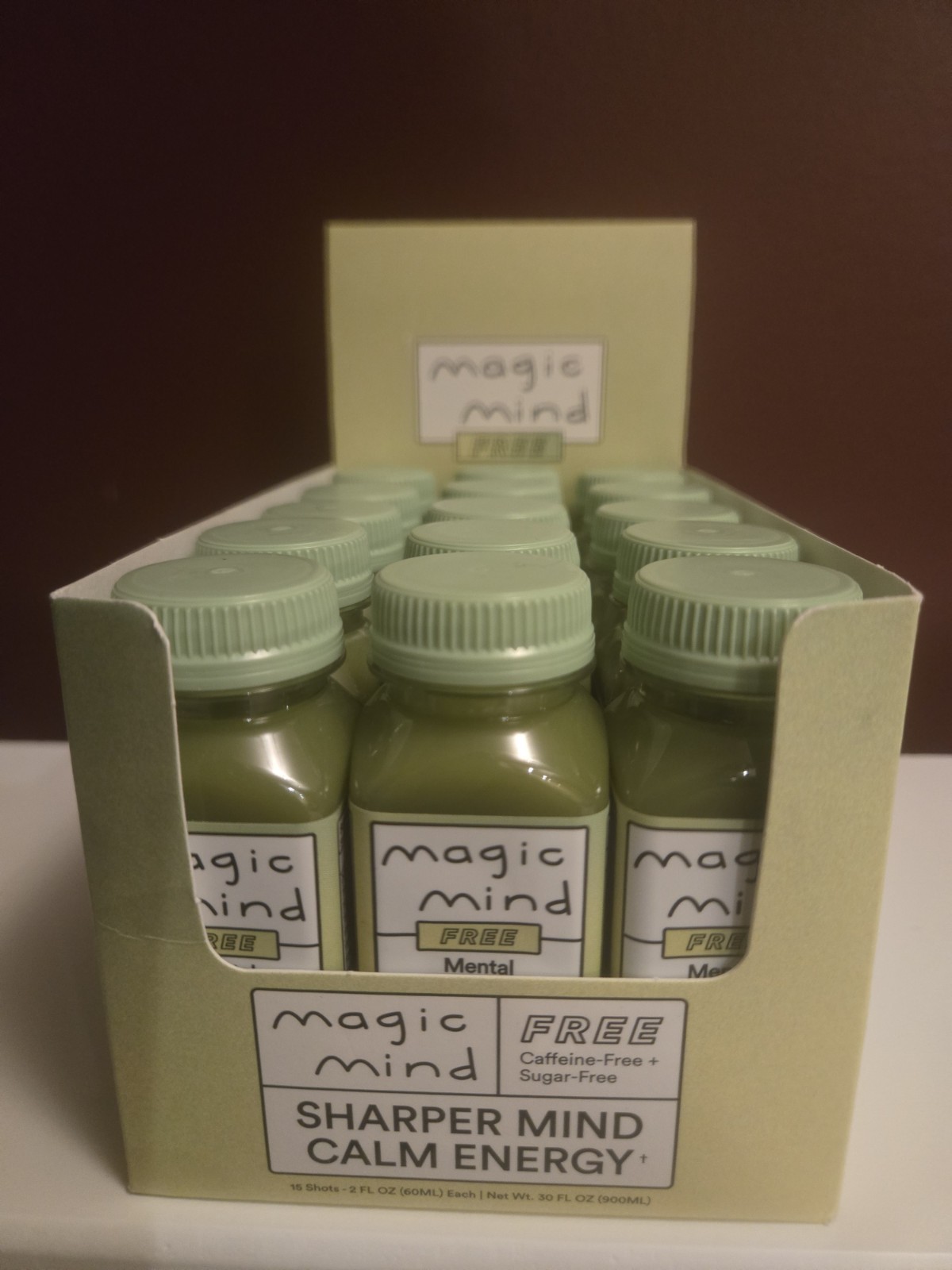 Magic Mind Mental Focus & Energy Support Shots Caffeine/Sugar-Free 15x2 fl oz Magic Mind Mental Focus & Energy Support Shots Caffeine/Sugar-Free 15x2 fl oz