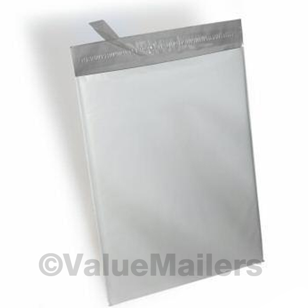 500 - 24x24 ^ White Poly Mailers Envelopes Self Sealing Bags  - 24 x 24