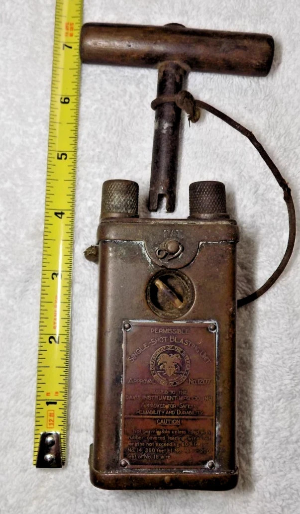 Antique Brass Hand Held Blaster