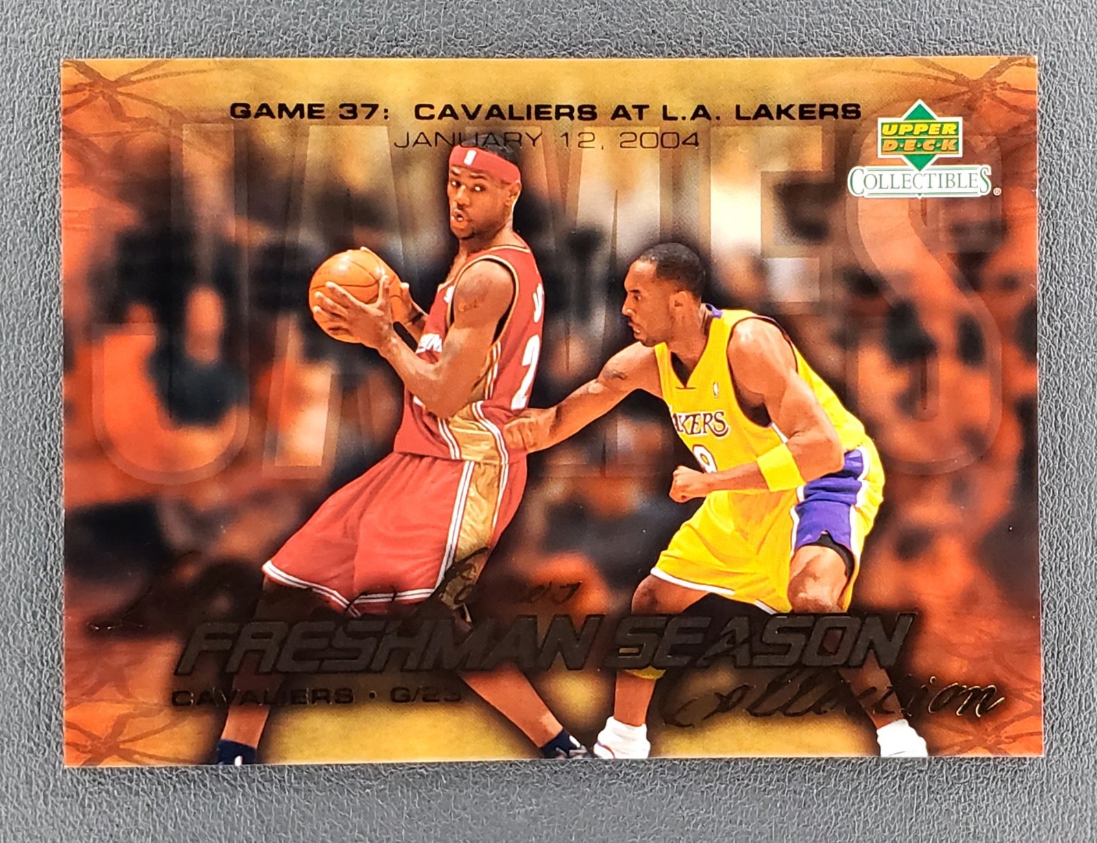2003-04 Upper Deck LeBron James Freshman Season Collection LeBron James, Kobe
