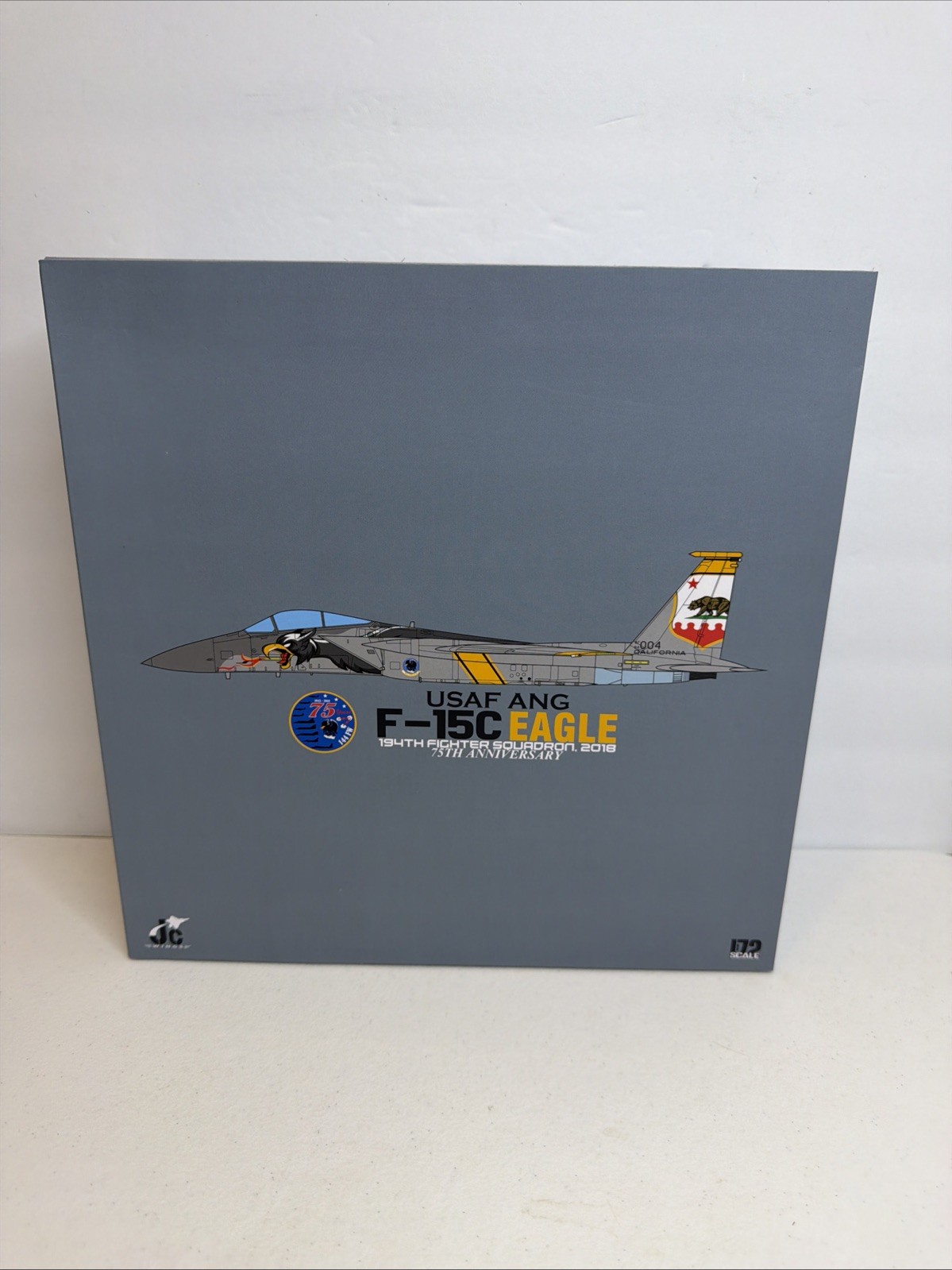 JC Wings 1:72 F-15C Eagle USAF 194th Fighter Sqd. 2018 75th Anniversary