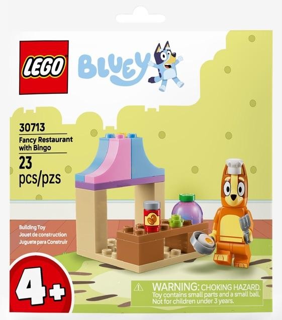 LEGO® Bluey Fancy Restaurant with Bingo 30713 LEGO® Bluey Fancy Restaurant with Bingo 30713