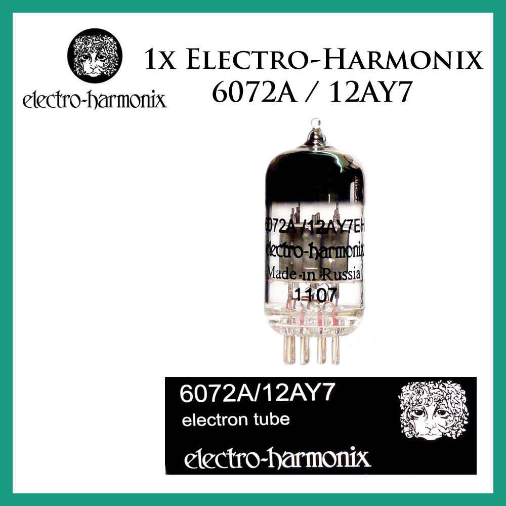 New 1x Electro Harmonix 6072 / 12AY7 | One / Single Preamp Tube | EH | New 1x Electro Harmonix 6072 / 12AY7 | One / Single Preamp Tube | EH |